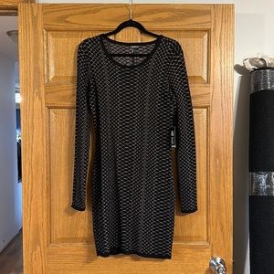 Black Express sweater dress